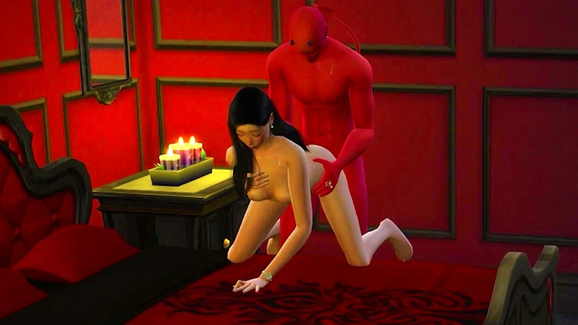 Fucking the Devil - 3D Hentai