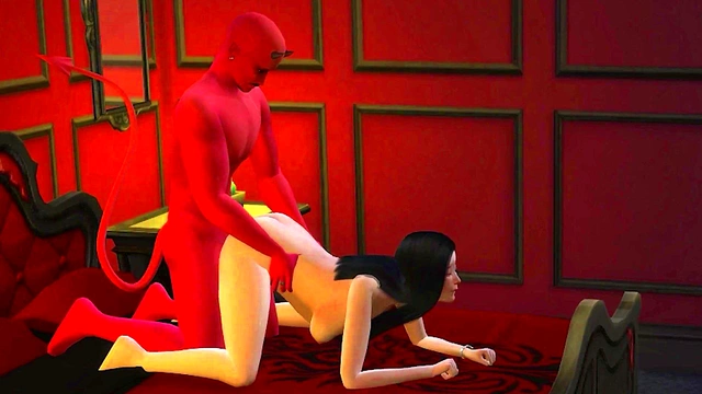 Fucking the Devil - 3D Hentai