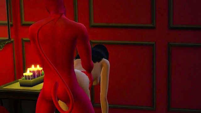 Fucking the Devil - 3D Hentai