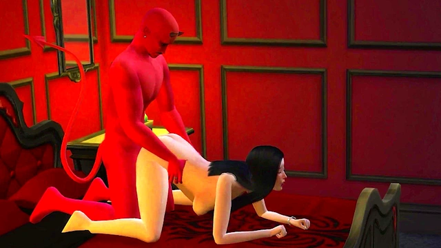 Fucking the Devil - 3D Hentai