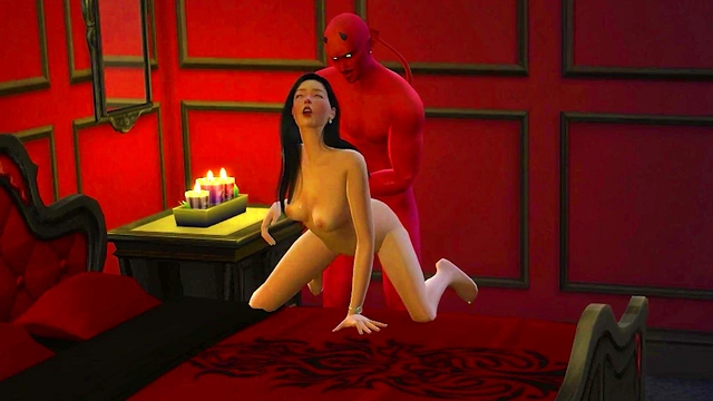 Fucking the Devil - 3D Hentai