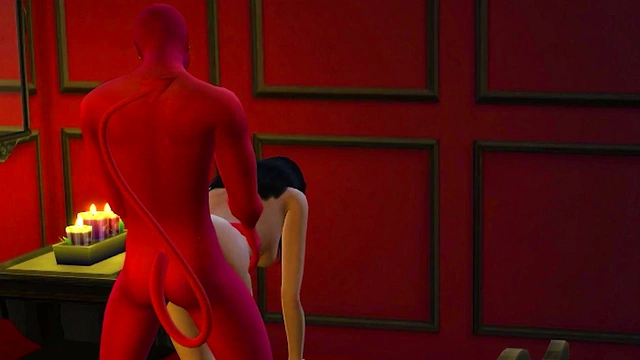 Fucking the Devil - 3D Hentai