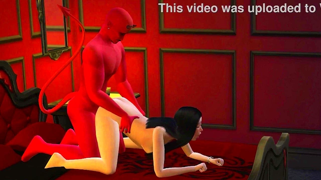 Fucking the Devil - 3D Hentai