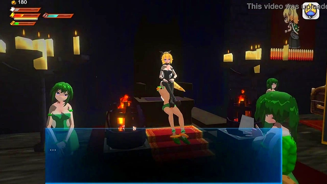 3D Femdom Bowsette Feet Piss Fart Toilet
