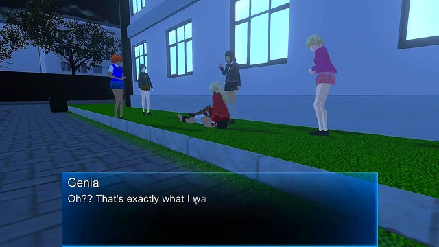 3D Femdom Piss in Face Ballbusting HUMANTOILET