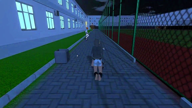 3D Femdom Piss in Face Ballbusting HUMANTOILET