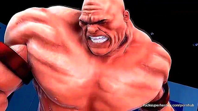 3d big dick smashes a big tits tight pussy