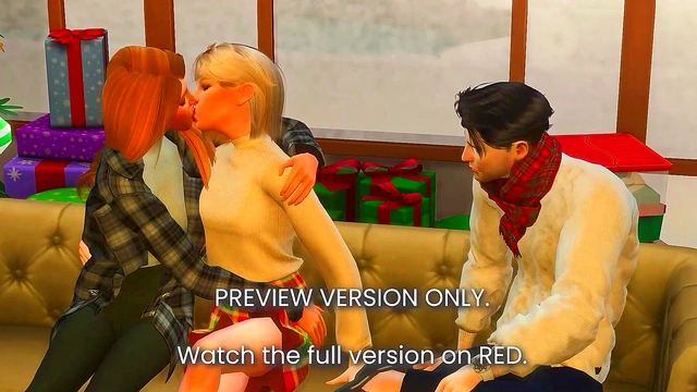 Under The Mistletoe - 3d Hentai - Preview Version