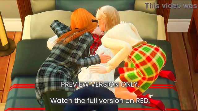 Under The Mistletoe - 3d Hentai - Preview Version