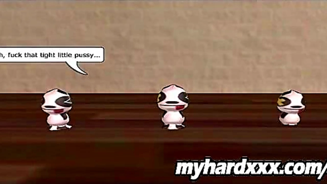 Foxy 3D Cartoon Blonde Gets Her Pussy Pounded