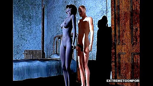 3D Vampire Vixen Riding a Horny Stud's Hard Cock