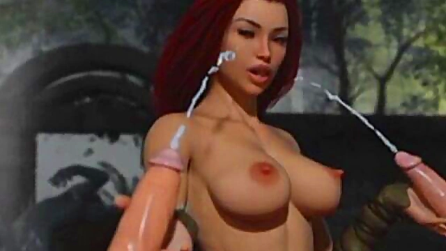 3D Girl 18+ Wrecked by Freak Warriors!