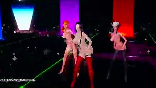 [MMD] Girl's 18+ Day - Expectation Hot Striptease Boa Hancock Nami Nico Robin One Piece 3D Porn Hentai Uncensored