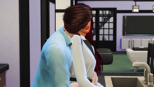 Sex In The Kitchen Got Hard Core - Simlish Dzire S2 E3 Sex Scene Only - 3D Hentai