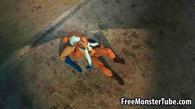 3D Power Girl 18+ gets eaten out and fucked hard andpowerfem-high 1