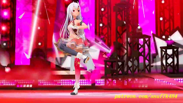 noVR mmd Ayame Dance 3d hololive Hentai