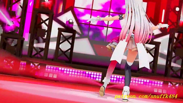 noVR mmd Ayame Dance 3d hololive Hentai