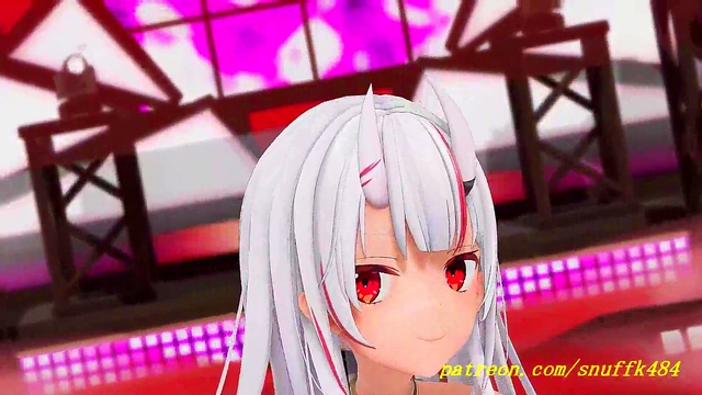 noVR mmd Ayame Dance 3d hololive Hentai
