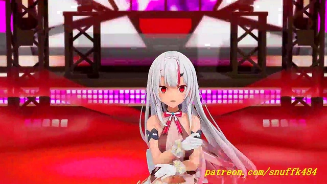 noVR mmd Ayame Dance 3d hololive Hentai