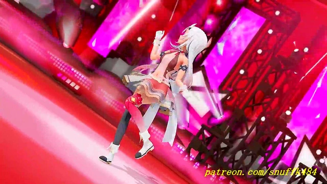 noVR mmd Ayame Dance 3d hololive Hentai