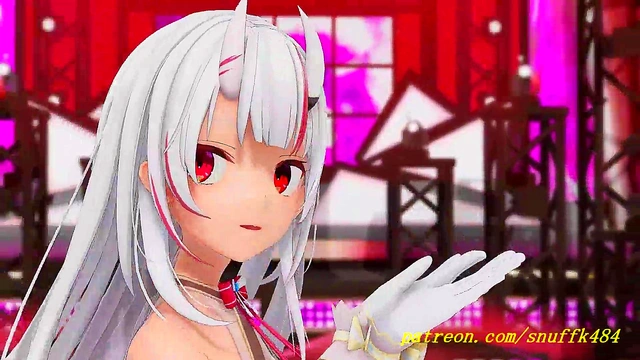 noVR mmd Ayame Dance 3d hololive Hentai