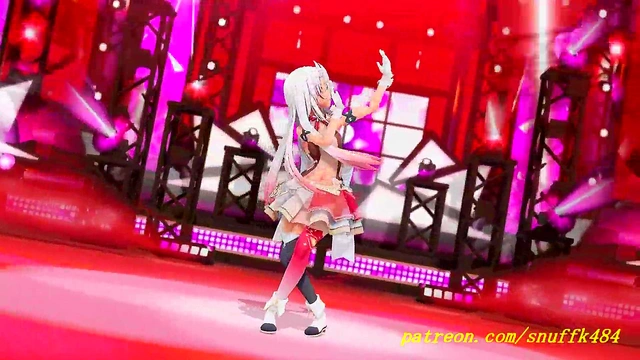 noVR mmd Ayame Dance 3d hololive Hentai