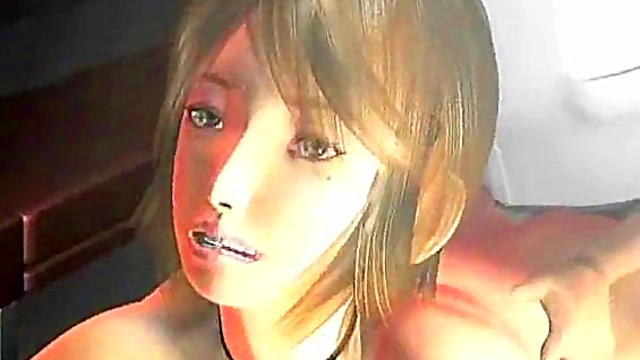 Horny busty 3d cutie fucked hard