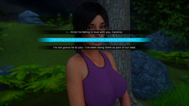 MILFY CITY - Sex scene #9 - StepSister Pussy lips - Porn games, Adult games, 3d game