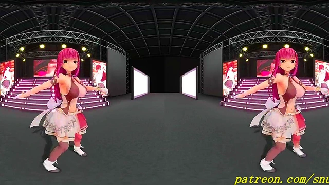 VR180 mmd Marine Dance 3d hololive Hentai