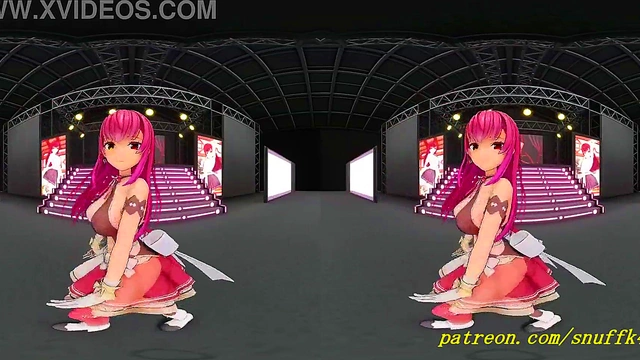 VR180 mmd Marine Dance 3d hololive Hentai