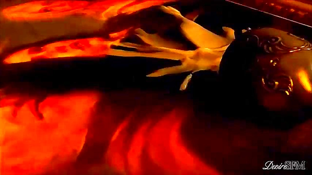 hot 3d big tits blonde queen fucked on her thron