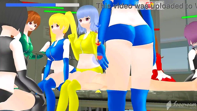 Have a taste of [Masochistic male bullying classroom 3d] Hentai SLG Game