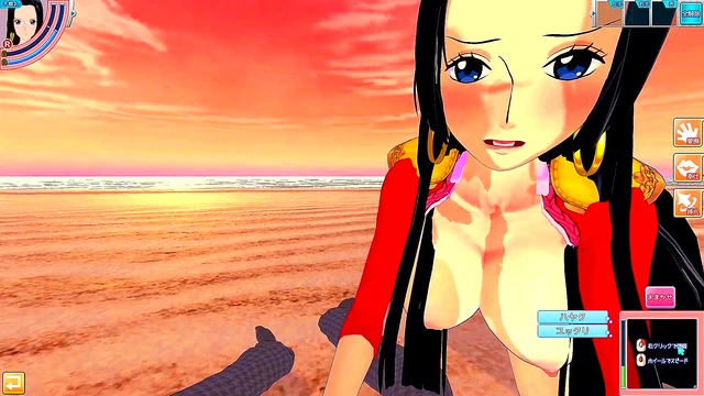【Onepiece Boa Hancock】Male take POV 3D Hentai Anime Game Koikatsu!