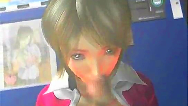 3D Busty Asian Titfucking!