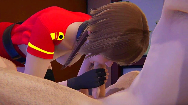 Konosuba Megumin sucks me l SFM hentai 3D anime