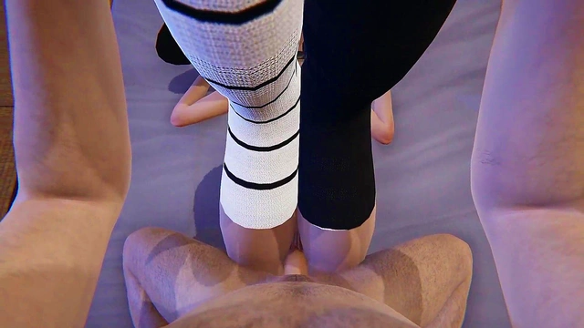 Konosuba Megumin sucks me l SFM hentai 3D anime