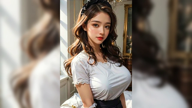 (3D ANIMATED HENTAI ASIAN MODEL) at the big mansion️