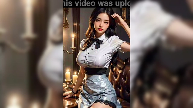 (3D ANIMATED HENTAI ASIAN MODEL) at the big mansion️