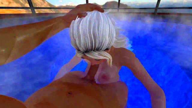Jacuzzi fuck l 3D porn uncensored