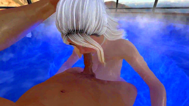 Jacuzzi fuck l 3D porn uncensored