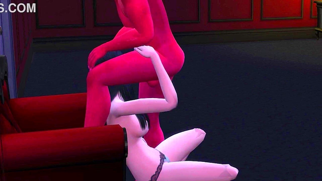 Devil Blowjob - 3D Hentai