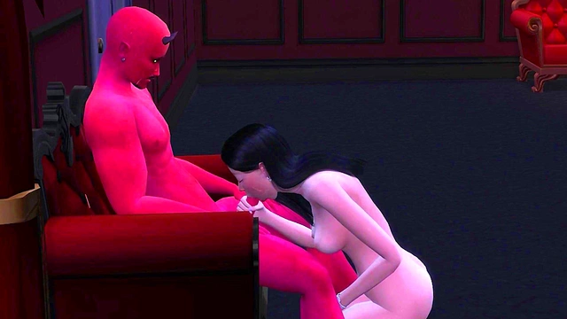 Devil Blowjob - 3D Hentai