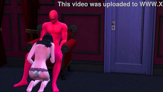 Devil Blowjob - 3D Hentai