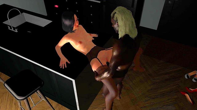 My wife is cheating on me l BBC 3D hentai animation