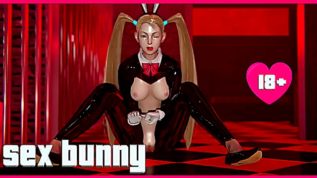 The rabbit jumps on his dick l 3d SFM hentai