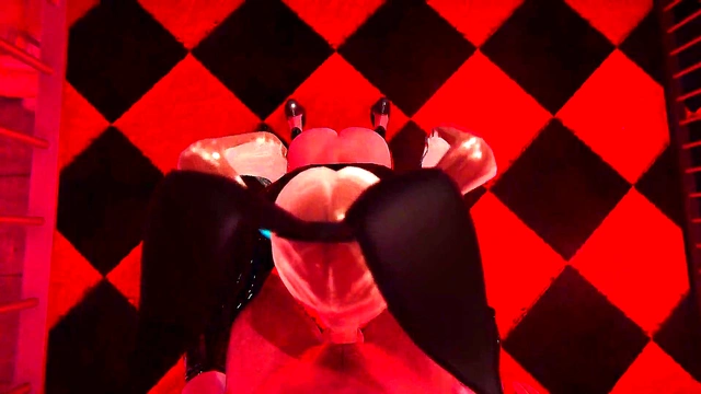 The rabbit jumps on his dick l 3d SFM hentai