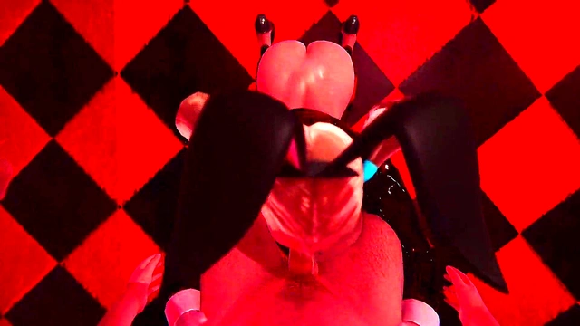 The rabbit jumps on his dick l 3d SFM hentai