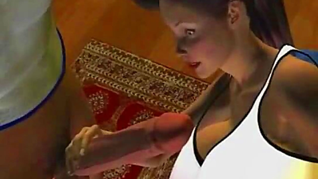 3D Giant Boobs on a ATV!