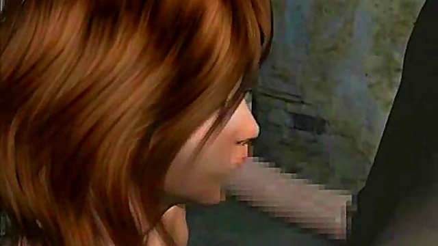 Horny 3D hottie gets her pussy fucked