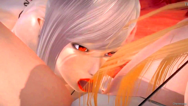 3D hentai 18 Elves and Dark Elves